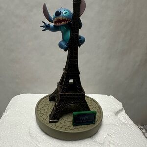 Disney Parks Epcot Worls Showcase - Stitch on Eifel Tower France Collectible